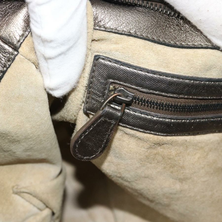 【日本直送】BOTTEGA VENETA INTRECCIATO 單肩包皮革銀色正品 194742V-20