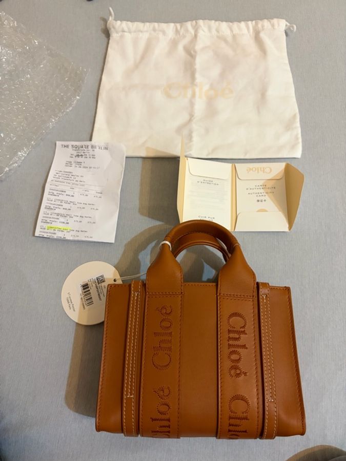Chole 真皮 迷你托特包-0