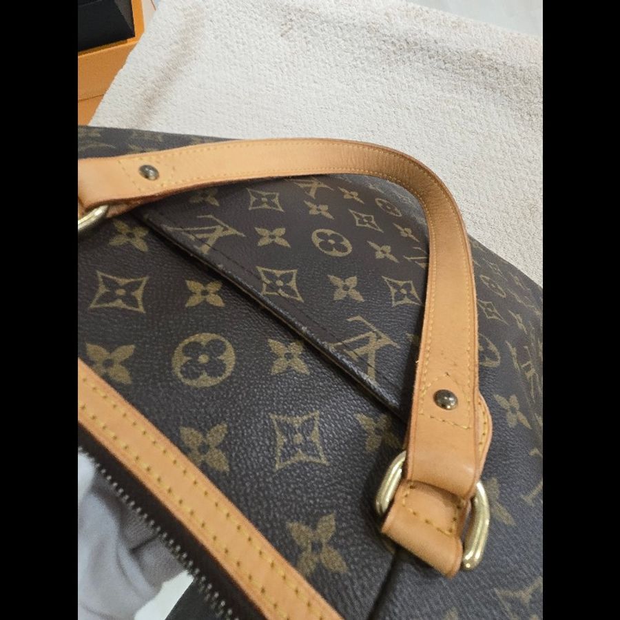 LV 路易威登 Louis Vuitton 老花 原花 手提 肩背包 單肩包-8