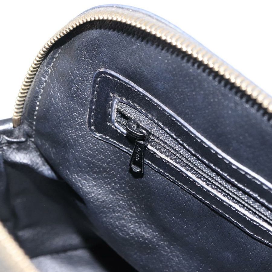 【日本直送】CELINE Macadam帆布手提包 PVC皮革 黑色 金色 正品 194111V-21