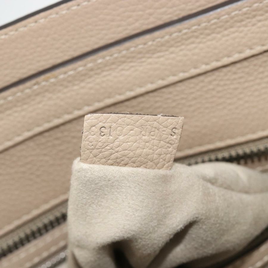 【日本直送】CELINE Luggage Micro 購物手提包,米色皮革,正品,貨號 194755SAM-10