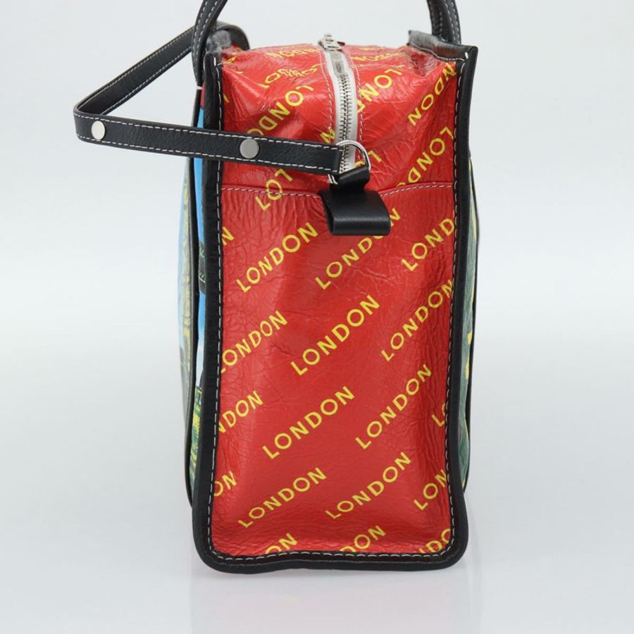 【日本直送】BALENCIAGA Bazaar Shopper 手提包 皮革 兩用 紅色 銀色 443096 正品 194679SAM-3