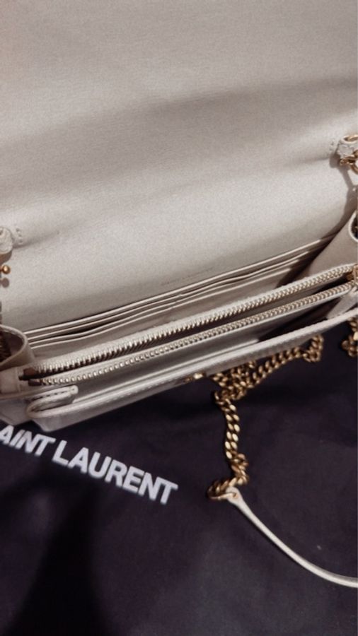 Saint Laurent YSL 白金扣 SUNSET MINI 鏈條包-12