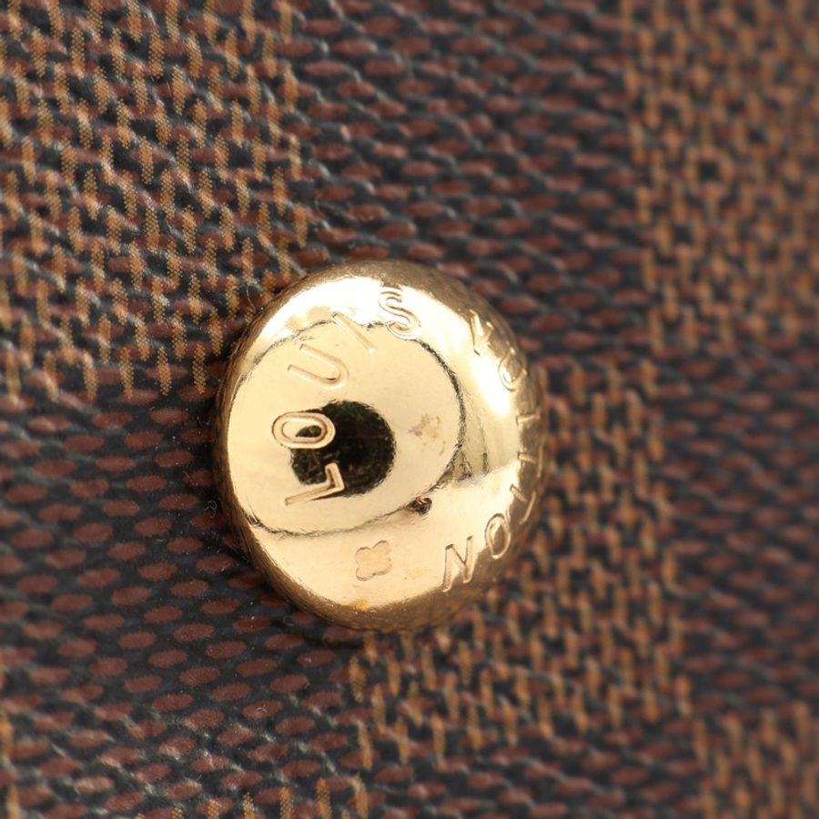 LOUIS VUITTON LV 路易威登 Berkeley 波士頓包 手提包 棕色 棋盤格帆布 N52000-13