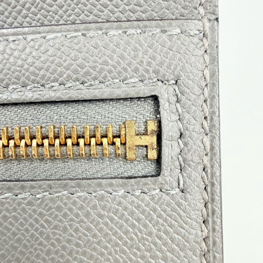 HERMES-積雲灰金釦Epson長夾-18