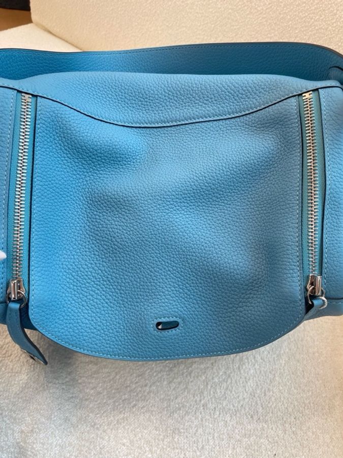 Hermes 愛馬仕 Lindy30 tc皮 金屬:銀扣 Y刻 附件:無。-7