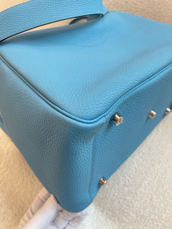 Hermes 愛馬仕 Lindy30 tc皮 金屬:銀扣 Y刻 附件:無。-10