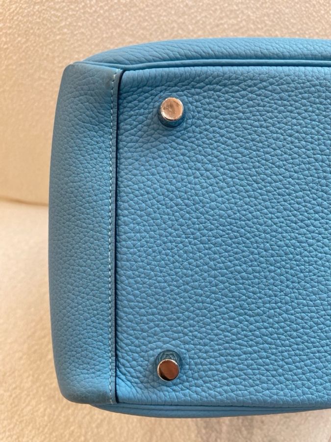 Hermes 愛馬仕 Lindy30 tc皮 金屬:銀扣 Y刻 附件:無。-14