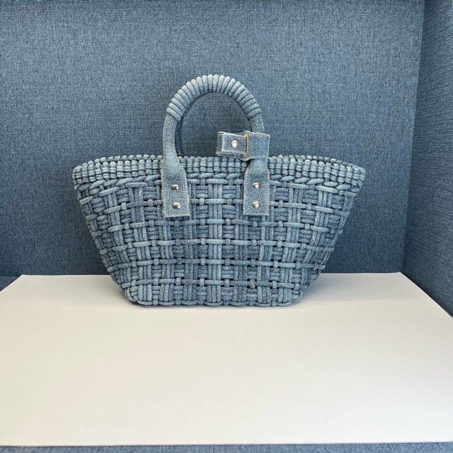 Balenciaga 巴黎世家 牛仔菜籃子包手提包斜挎包肩背包-1