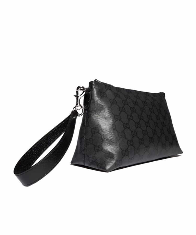 Gucci 男士 小號拉鍊手拿包均碼碼25.4cm*9.9cm*15cm-3