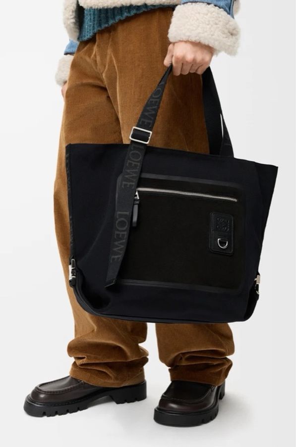 Loewe 男士 徽標手提包均碼碼49.5cm*20.5cm*42cm-3