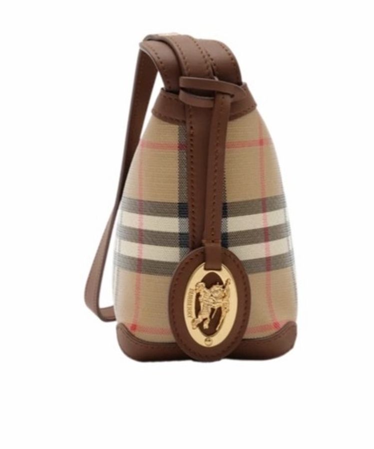 Burberry 女士 迷你格紋單肩包均碼碼25.5cm*11.5cm*15cm-3