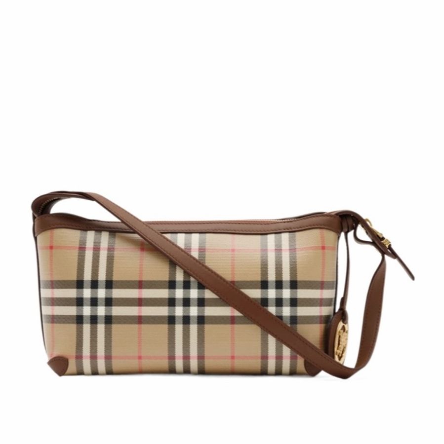 Burberry 女士 迷你格紋單肩包均碼碼25.5cm*11.5cm*15cm-4