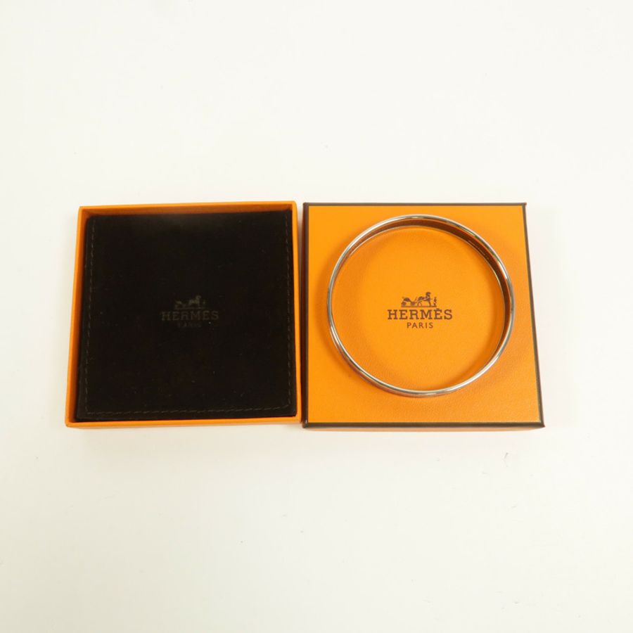 HERMES 金屬Caleche Bangle PM手鐲-8