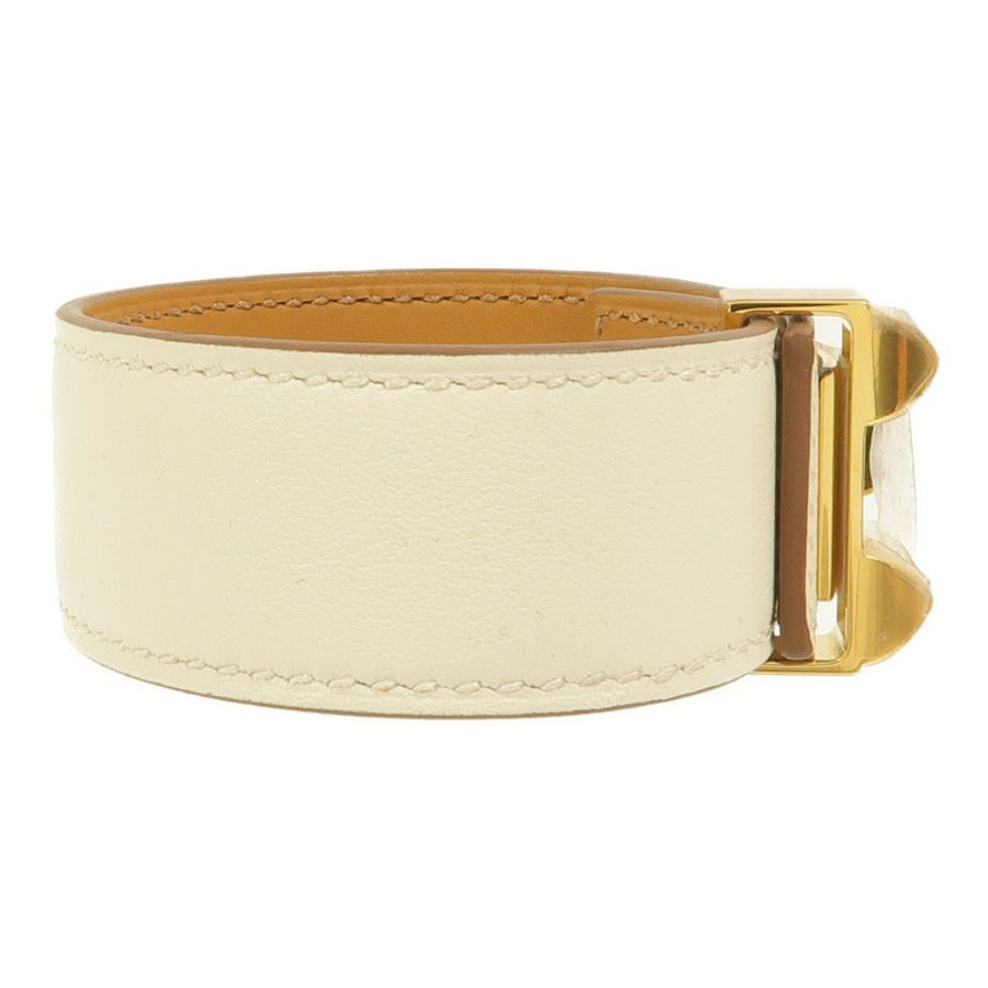 HERMES Swift皮革Collier De Chien 24 Bracelet手鐲Nata-3