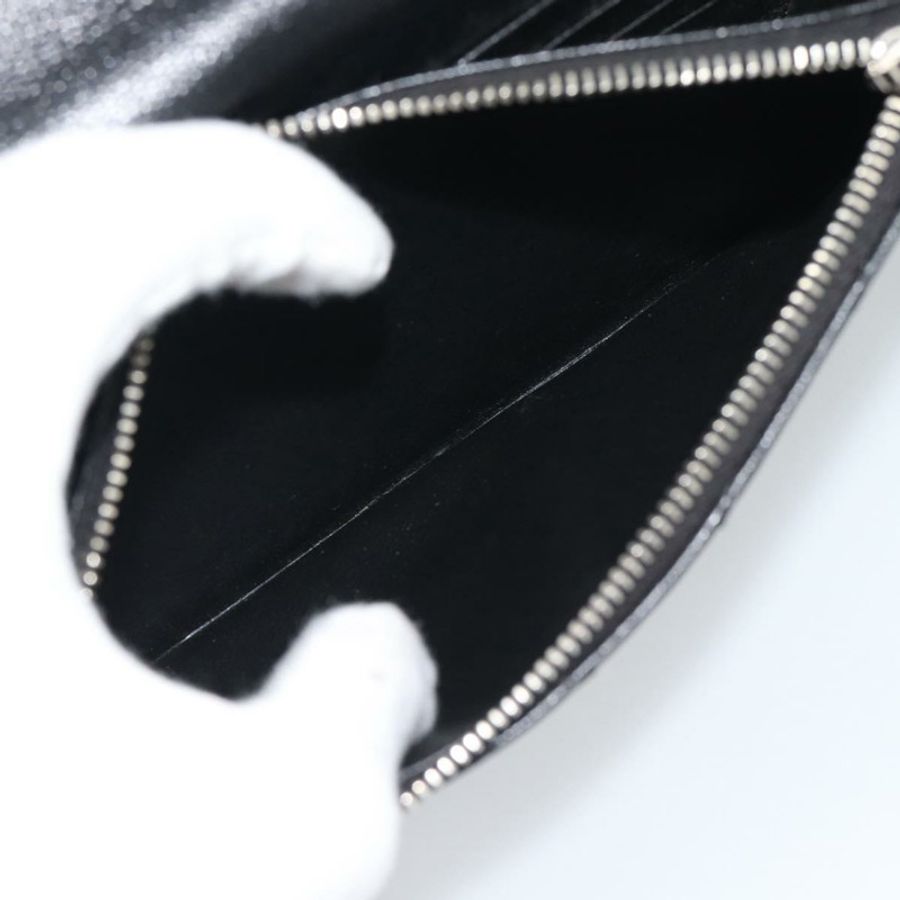 【日本直送】SAINT LAURENT 鏈條單肩包 皮革 黑色 銀色 742920 正品 ka5481V-22