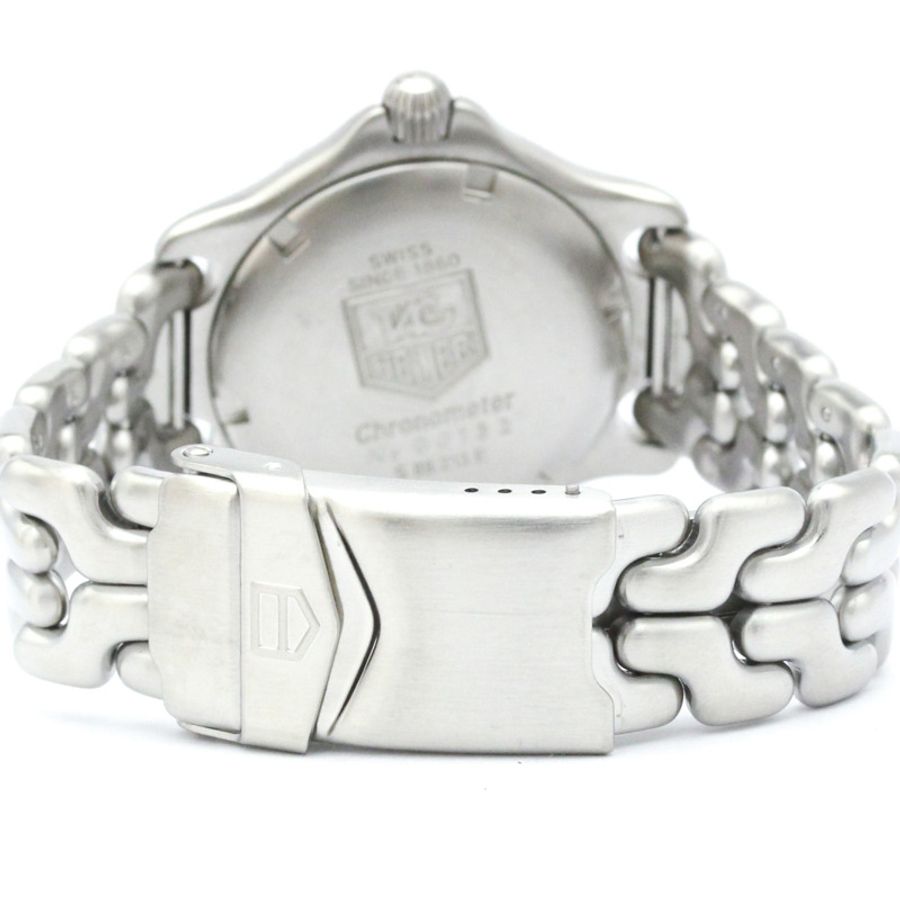 TAG HEUER 豪雅 Sel Chronometer 200公尺自動男士腕錶 S89.213 拋光-4