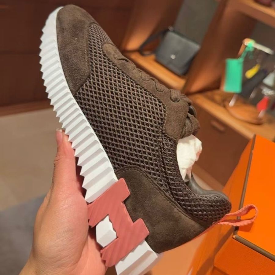 HERMES 愛馬仕 Bouncing運動鞋 網面 37.5碼-1