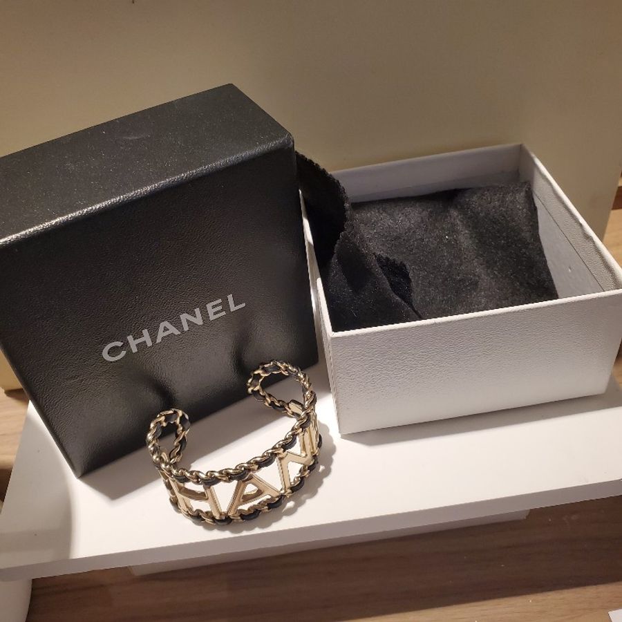 chanel皮穿鏈手環-4