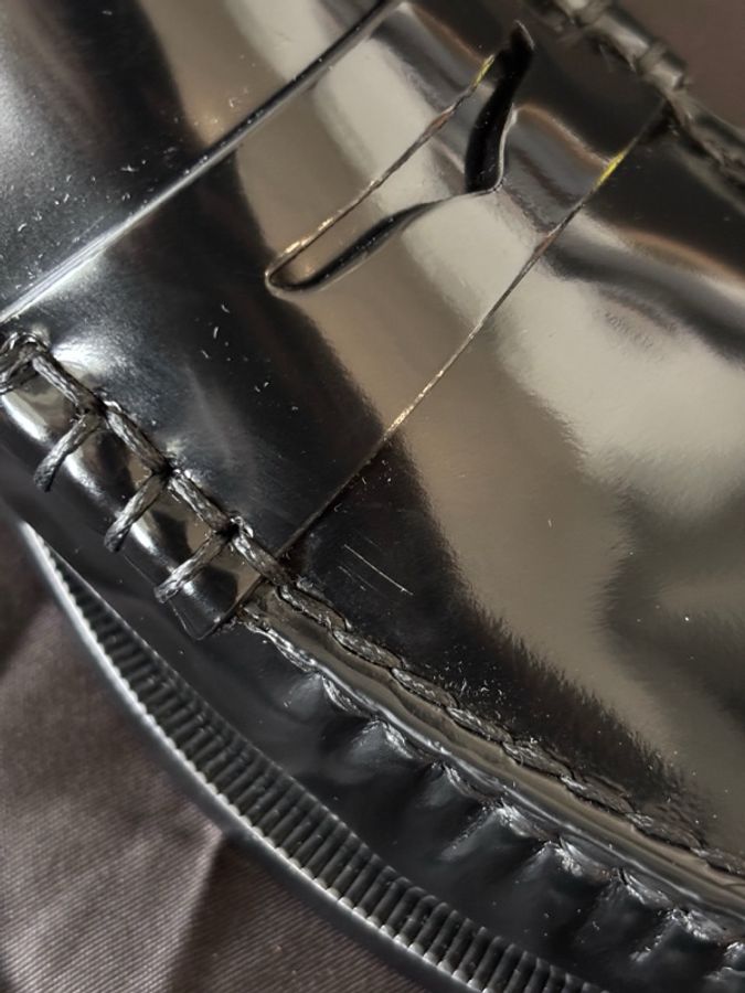 聖羅蘭 YSL Loafer樂福鞋 男款 黑色 41碼 未使用-6