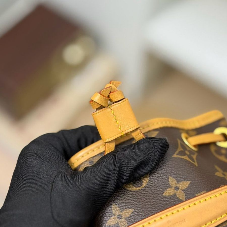 🏷LV 路易威登.Nano Noe 老花小水桶 M81266 芯片款-15