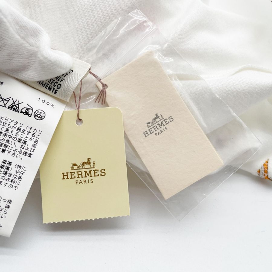 Hermès 愛馬仕 Kachinas 印第安守護神印花圓領短袖T恤 寬鬆款-15