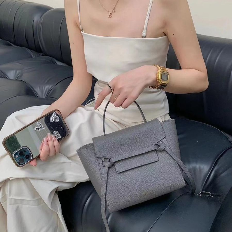 (近全新美包😍)🏷Celine 瑟琳.Nano Belt 鯰魚包-23