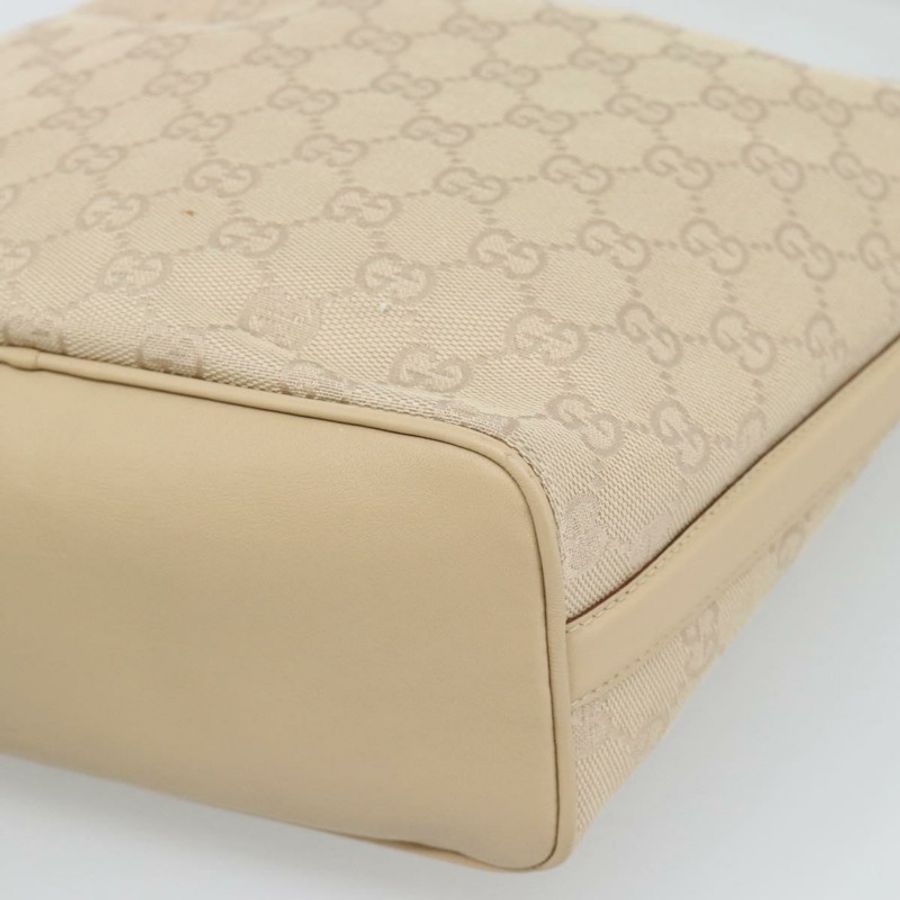 【日本直送】GUCCI GG帆布手提包 米色 金色色調 73885 正品 gh2261A-7