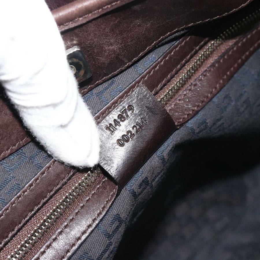 【日本直送】GUCCI Web Sherry Line 單肩包 帆布 米色 銀色 114879 正品 194715A-11