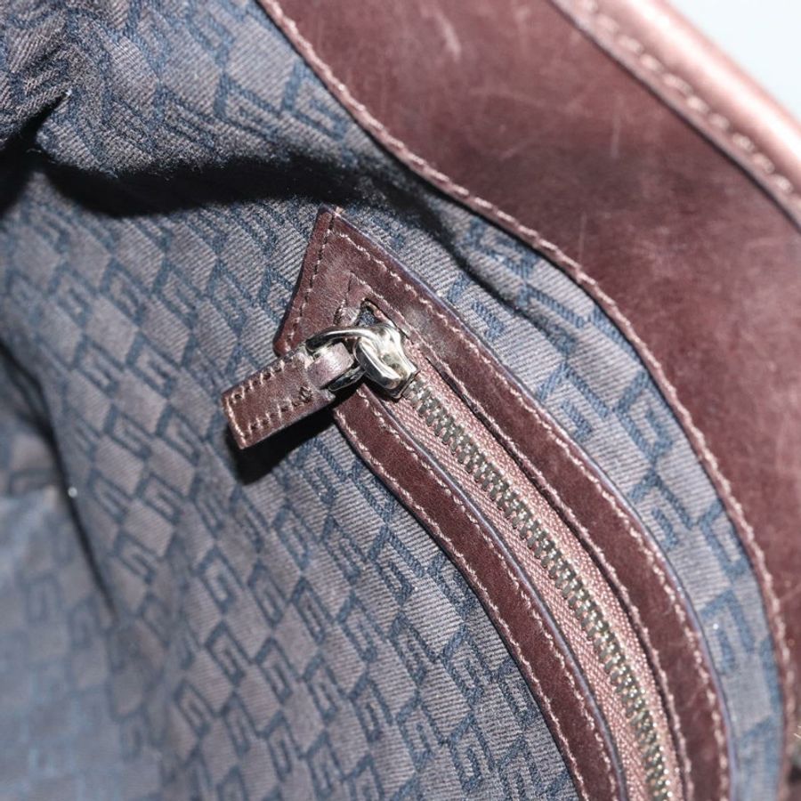 【日本直送】GUCCI Web Sherry Line 單肩包 帆布 米色 銀色 114879 正品 194715A-18