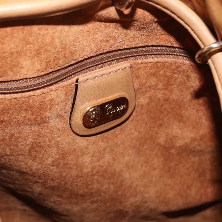 【日本直送】GUCCI Web Sherry Line 單肩包 皮革 棕色 金色 001 056 0171 正品 gh2243A-16