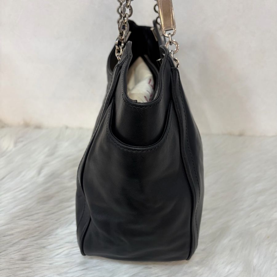 Salvatore Ferragamo 黑 牛皮 手提包 肩背包 購物包 BOOKTOTE-1