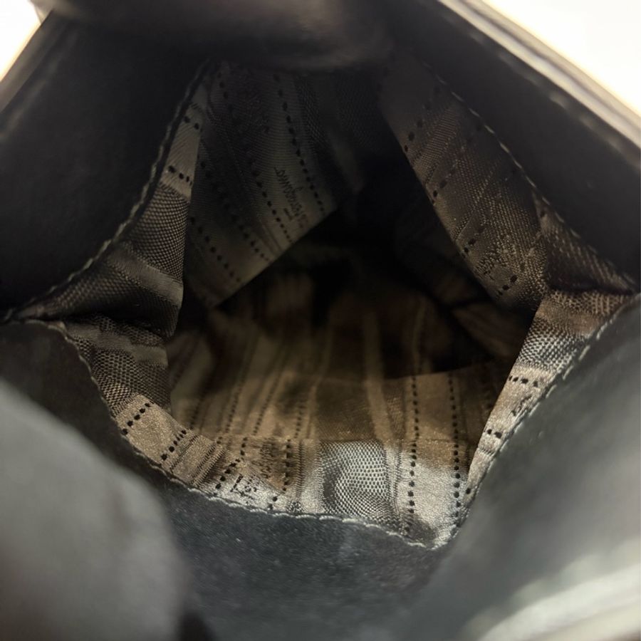 Salvatore Ferragamo 黑 牛皮 手提包 肩背包 購物包 BOOKTOTE-56