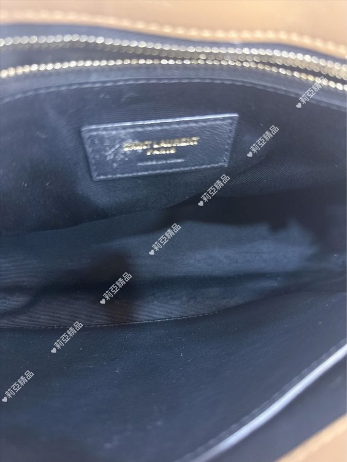 莉亞精品♡ YSL 633183 牛仔Niki 金標 D釦二手-9
