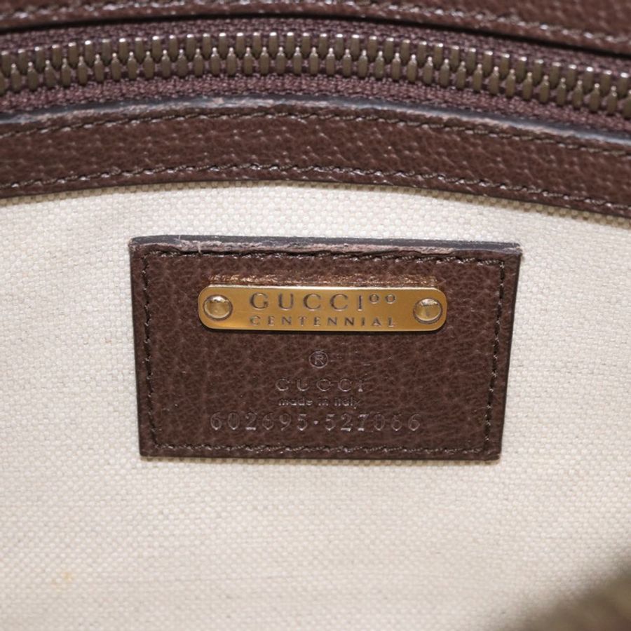 【日本直送】GUCCI 腰包 皮革 棕色 金色 602695 527066 正品 192452V-10