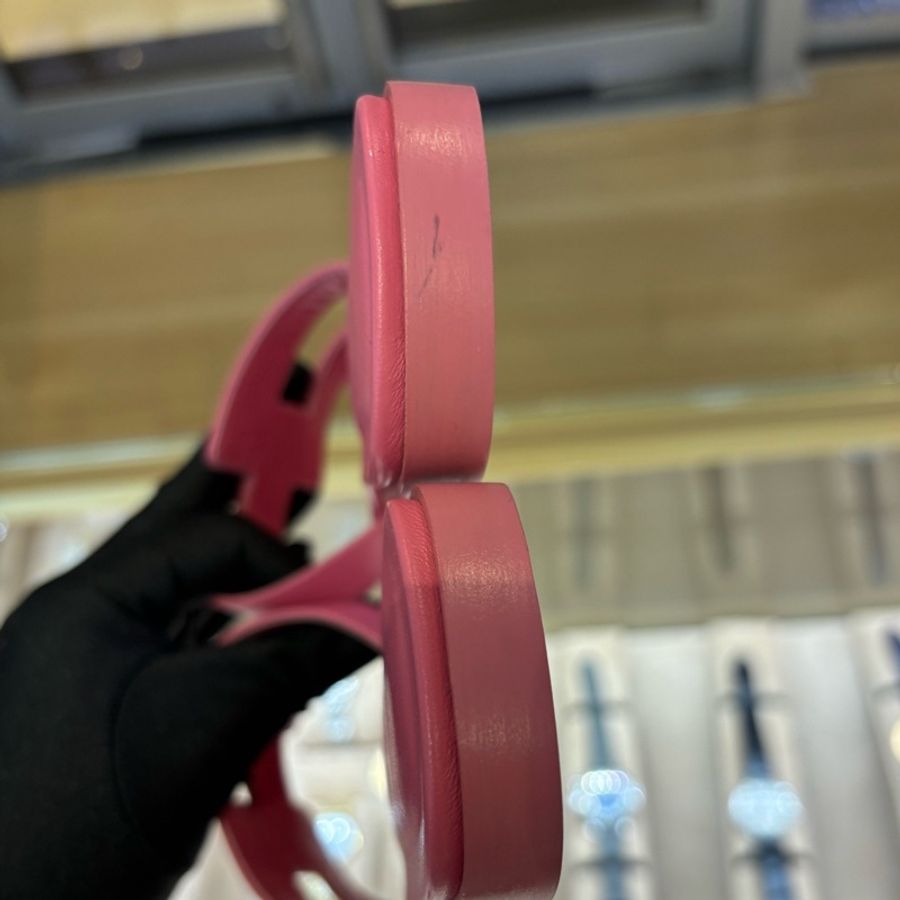 Hermès 愛馬仕h拖鞋 36碼 僅試穿-5