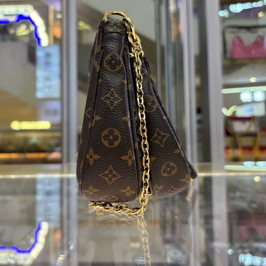路易威登 Louis Vuitton 粉肩帶 五合一 芯片款-2