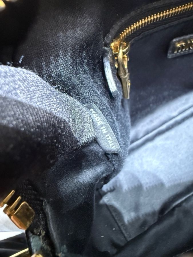 miumiu繆繆Arcadie保齡球包 尺寸25*16*8-8