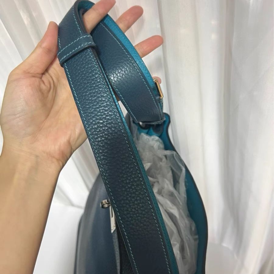 HERMES 愛馬仕 SO Kelly 26兩種拼色 98新-5