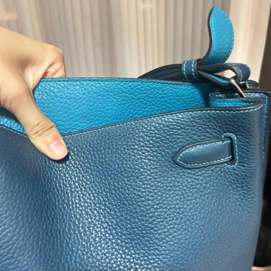 HERMES 愛馬仕 SO Kelly 26兩種拼色 98新-6