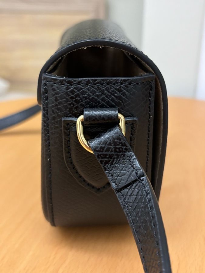 Longchamp Epure xs 斜背包 馬鞍包 黑-6