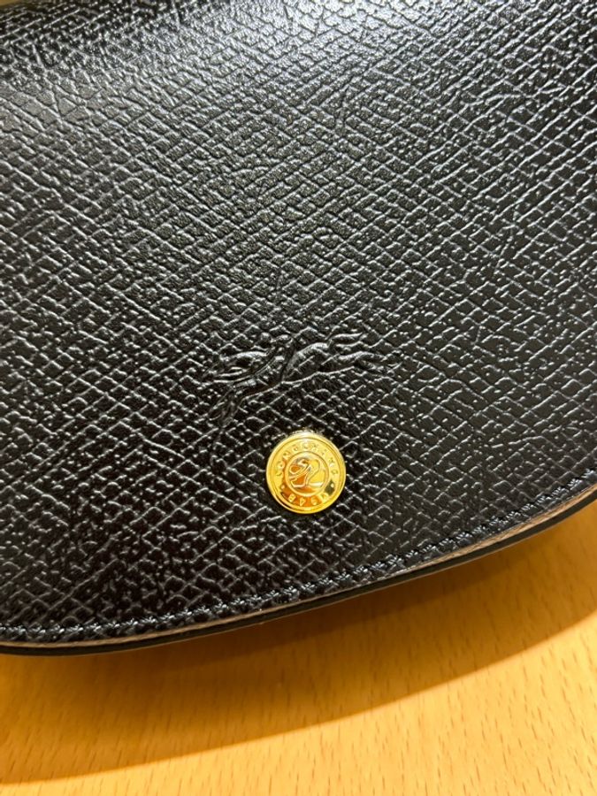 Longchamp Epure xs 斜背包 馬鞍包 黑-1