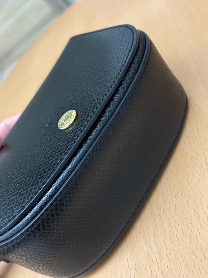Longchamp Epure xs 斜背包 馬鞍包 黑-5