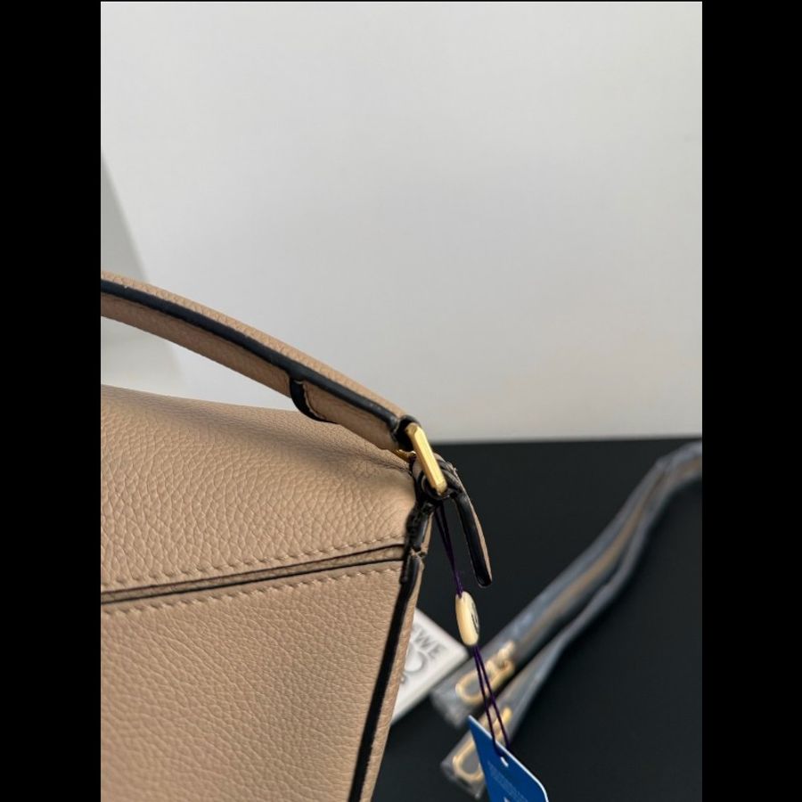 Loewe羅意威幾何包puzzle mini 沙色 99新✨️-9
