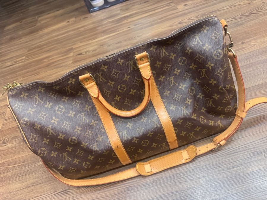 Louis Vuitton 經典老花大旅行袋Keepall50-1