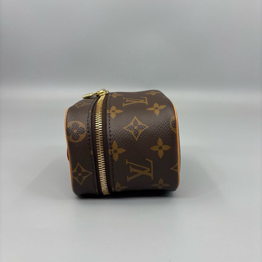 Louis Vuitton 路易威登 老花Mini化妝盒手提包 芯片 尺寸14*10 A-3