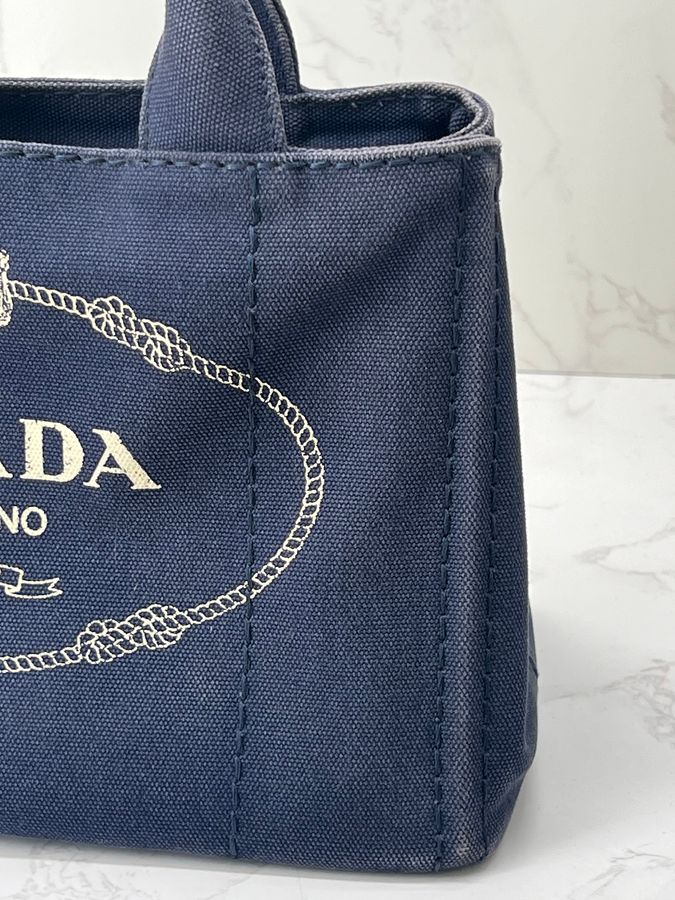 香緹國際精品 PRADA 牛仔布 單寧布 肩背包 1187-2