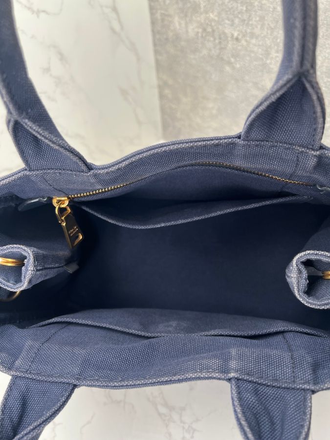 香緹國際精品 PRADA 牛仔布 單寧布 肩背包 1187-17