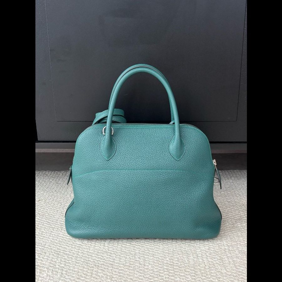Hermes Bolide 31Peacock Green-1