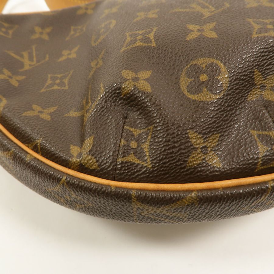 LOUIS VUITTON Monogram Croissant MM肩背袋-12